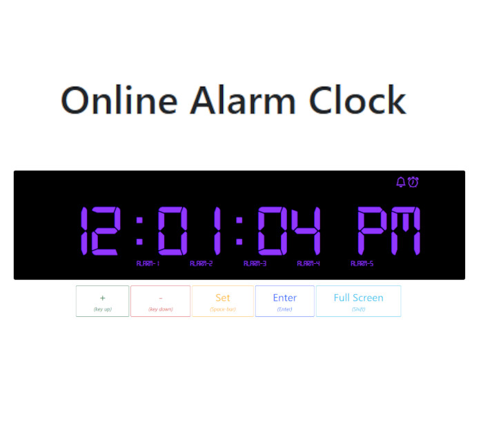 Alarm Clock Free Easy To Use Online Clock With Alarm
